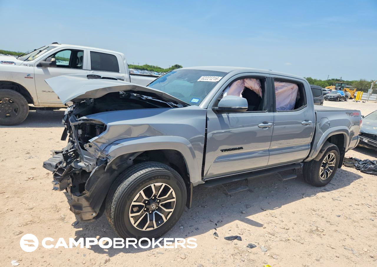2021 Toyota Tacoma Trd Sport, uszkodzenie: Przód, Copart lot 62221216