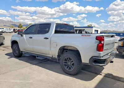 2021 Chevrolet Silverado K1500 Lt Trail Boss, Burn - Engine damage, Copart lot 59397636, photo 2 of 12