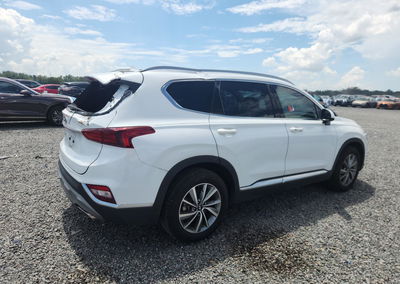 2019 Hyundai Santa Fe Sel Plus 2.4l, daño Inundación, Copart lote 64750246, foto 3 de 13