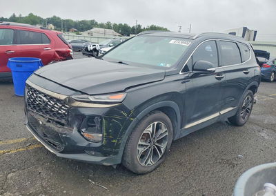 2019 Hyundai Santa Fe Limited 2.0t, uszkodzenie: Tył, Copart lot 67438906