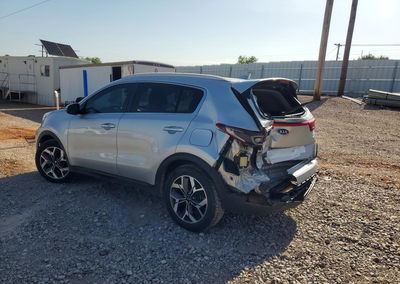 2020 Kia Sportage Ex, uszkodzenie: Tył, Copart lot 61675606, zdjęcie 2 z 13