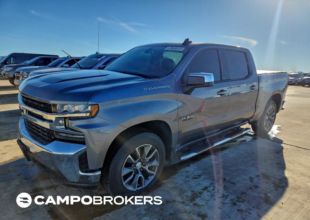 2020 Chevrolet Silverado C1500 Lt, Minor Dents/Scratches damage, Copart lot 95791895