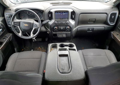 2021 Chevrolet Silverado K1500 Lt, daño Frontal, Copart lote 52262536, foto 8 de 12