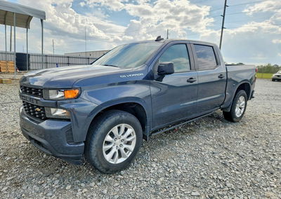 2022 Chevrolet Silverado Ltd K1500 Custom, Burn - Interior damage, Copart lot 48337046