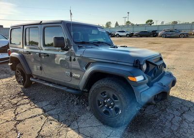 2021 Jeep Wrangler Unlimited Sport, Rear End damage, Copart lot 67633596, photo 4 of 13