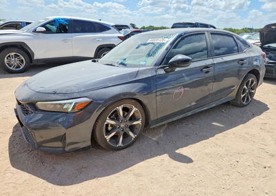 2025 Honda Civic Sport, daño Frontal, Copart lote 68695126