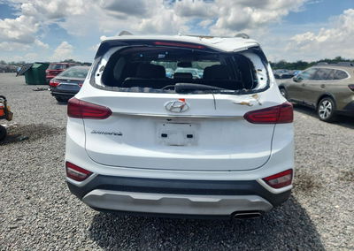 2019 Hyundai Santa Fe Sel Plus 2.4l, daño Inundación, Copart lote 64750246, foto 6 de 13