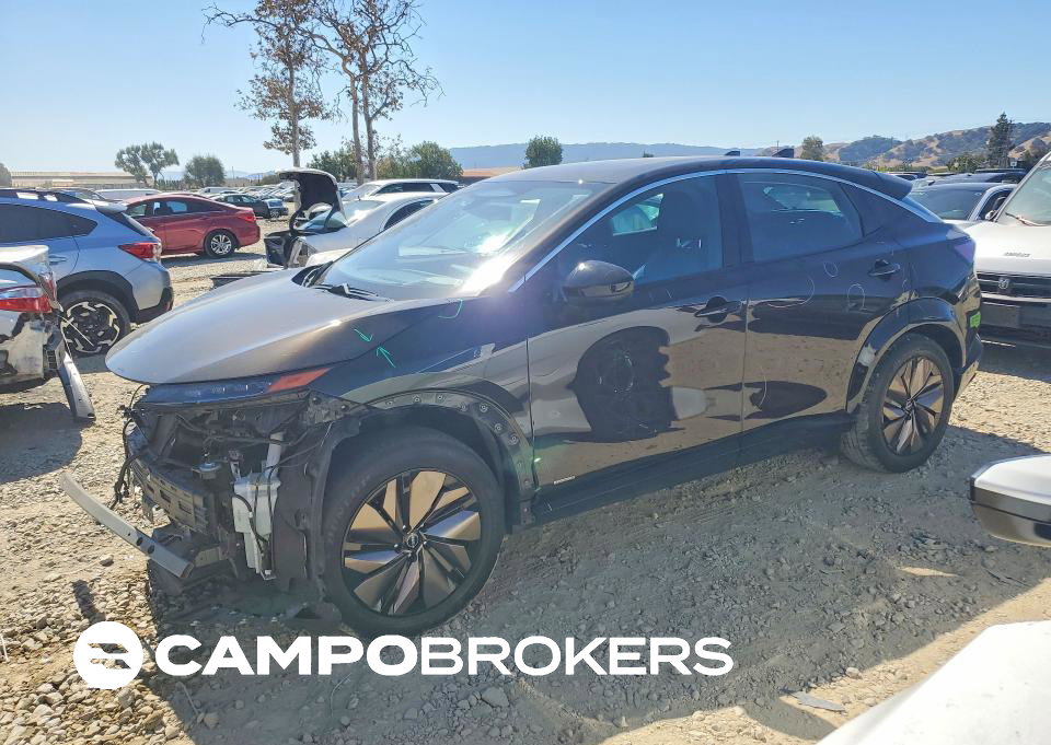 2023 Nissan Ariya Premiere, daño Frontal, Copart lote 69828646