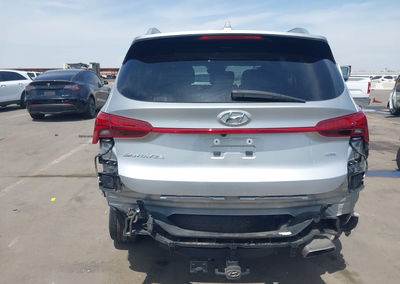 2022 Hyundai Santa Fe Sel, Left Rear damage, Iaai lot 45993096, photo 6 of 17