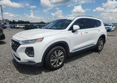 2019 Hyundai Santa Fe Sel Plus 2.4l, пошкодження: Затоплення, Copart лот 64750246