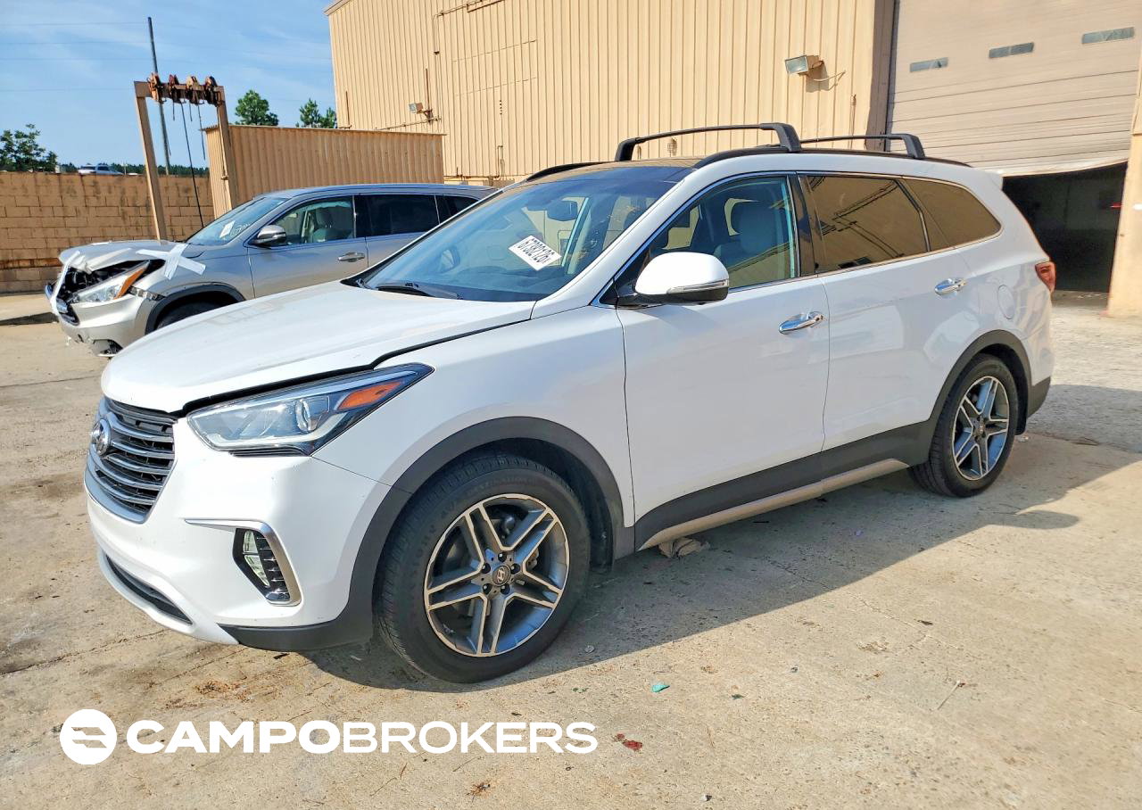 2019 Hyundai Santa Fe Xl Limited Ultimate, uszkodzenie: Bok, Copart lot 67382126