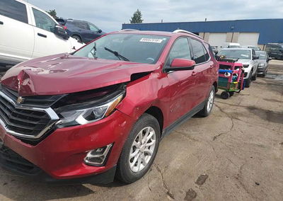2019 Chevrolet Equinox Lt, Front End damage, Copart lot 68052516, photo 14 of 15