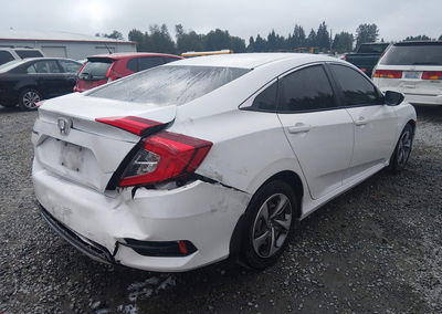 2020 Honda Civic Lx, uszkodzenie: Front & Rear, Iaai lot 45939249, zdjęcie 4 z 18