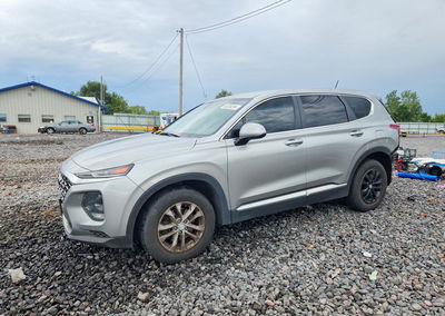 2020 Hyundai Santa Fe Se, daño Trasero, Copart lote 68206296