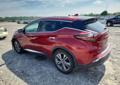 2019 Nissan Murano Platinum, Front End damage, Copart lot 65637376, photo 2 of 13
