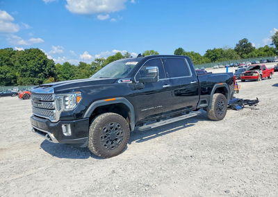 2022 Gmc Sierra K2500 Denali, daño Lateral, Copart lote 67381416