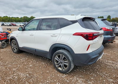 2021 Kia Seltos Lx, daño Lateral, Copart lote 70321226, foto 2 de 14