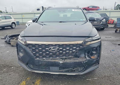 2019 Hyundai Santa Fe Limited 2.0t, uszkodzenie: Tył, Copart lot 67438906, zdjęcie 5 z 16