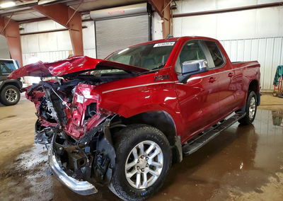 2024 Chevrolet Silverado K1500 Lt, daño Frontal, Copart lote 52303976