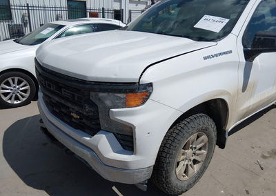 2022 Chevrolet Silverado 1500 4wd  Standard Bed Wt, uszkodzenie: Lewy przód, Iaai lot 46176499, zdjęcie 6 z 16