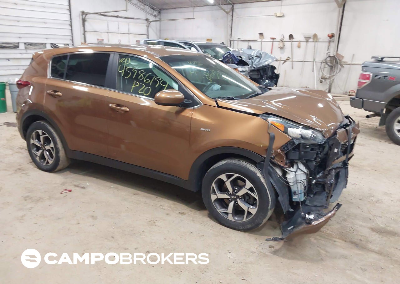 2020 Kia Sportage Lx, daño Frontal, Iaai lote 45986194