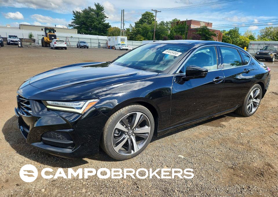 2025 Acura Tlx Technology, пошкодження: Задня частина, Copart лот 69449466