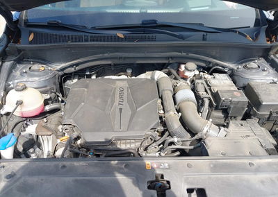 2023 Hyundai Santa Fe Calligraphy, Left Front damage, Iaai lot 45908795, photo 10 of 16