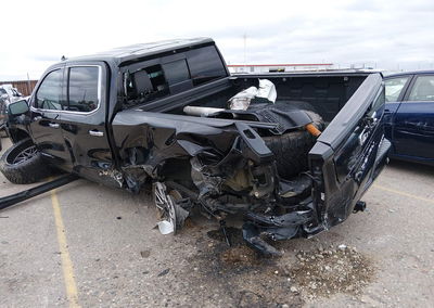 2019 Gmc Sierra 1500 Denali, Left Side damage, Iaai lot 45158244, photo 3 of 17
