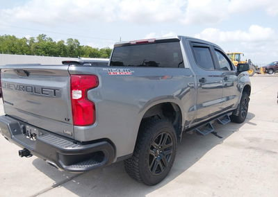 2021 Chevrolet Silverado 1500 4wd  Short Bed Lt Trail Boss, Flood damage, Iaai lot 45805191, photo 4 of 11