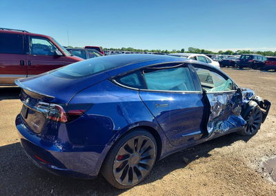 2022 Tesla Model 3, uszkodzenie: Bok, Copart lot 62187266, zdjęcie 6 z 22