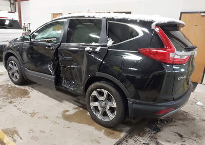 2019 Honda Cr-v Ex-l, Left Side damage, Iaai lot 43889800, photo 3 of 16