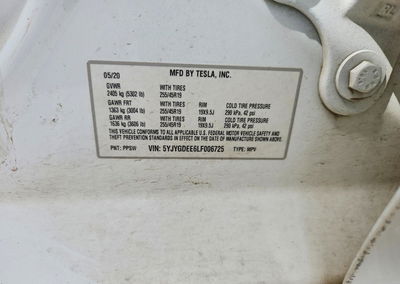 2020 Tesla Model Y, uszkodzenie: Przód, Copart lot 69361676, zdjęcie 13 z 15