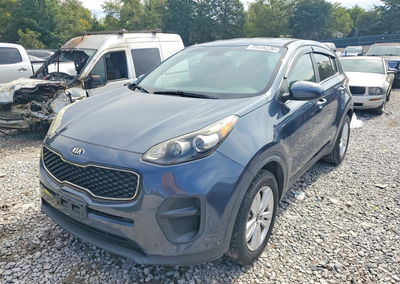 2019 Kia Sportage Lx, Minor Dents/Scratches damage, Copart lot 70038236