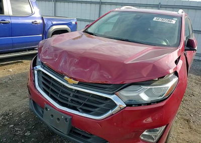 2020 Chevrolet Equinox Lt, Front End damage, Copart lot 58782286, photo 13 of 14