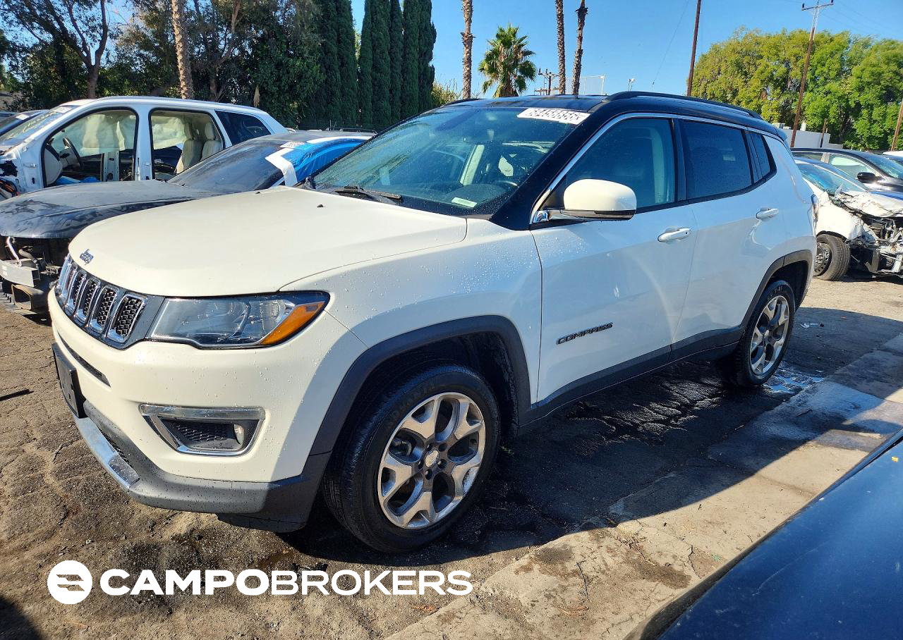 2020 Jeep Compass Limited, uszkodzenie: Bok, Copart lot 68458856