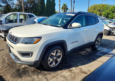 2020 Jeep Compass Limited, daño Lateral, Copart lote 68458856