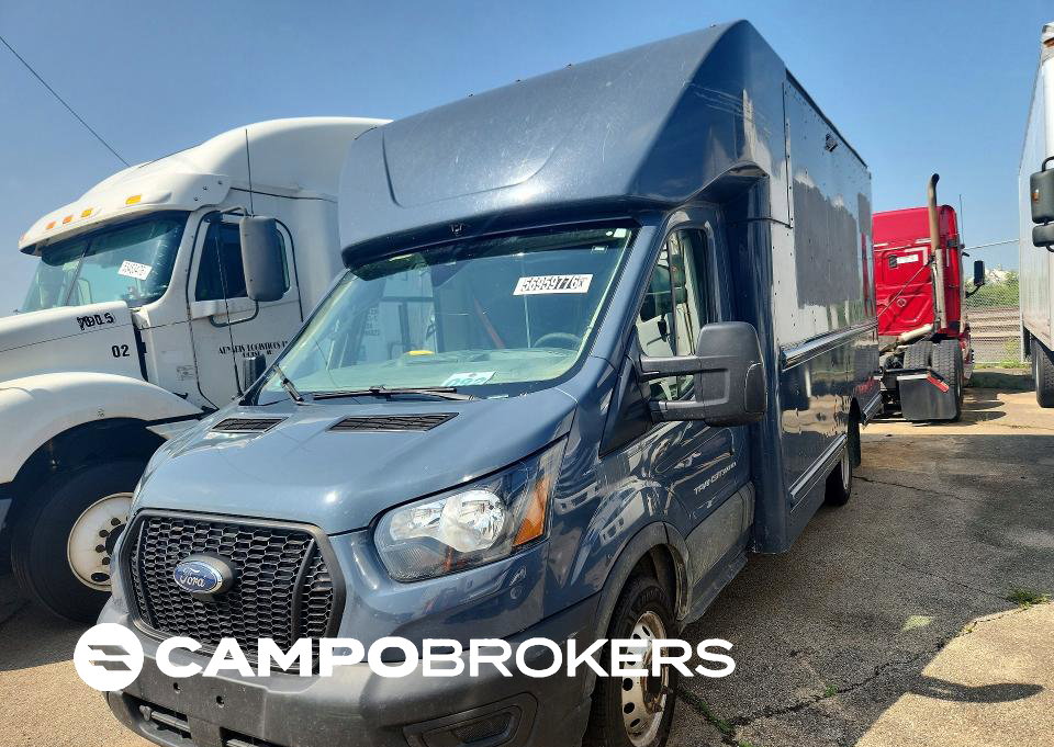 2021 Ford Transit Delivery Truck, пошкодження: Незначні вм’ятини/подряпини, Copart лот 56959776