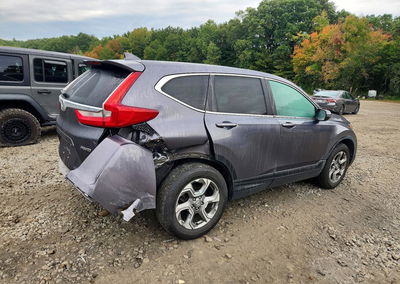 2019 Honda Cr-v Exl, daño Trasero, Copart lote 70881796, foto 3 de 13