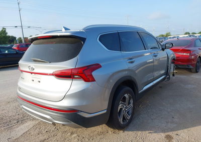2023 Hyundai Santa Fe Sel, Rollover damage, Iaai lot 45652837, photo 4 of 12