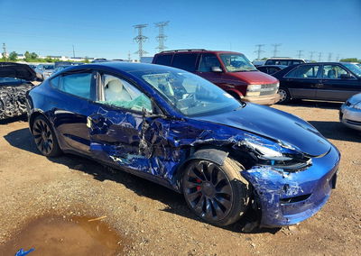2022 Tesla Model 3, uszkodzenie: Bok, Copart lot 62187266, zdjęcie 7 z 22