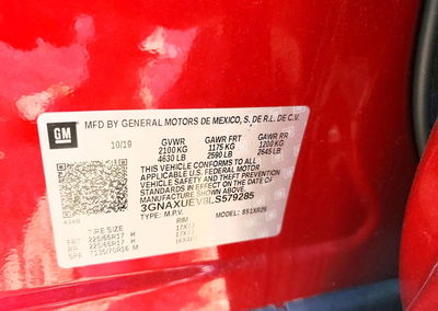 2020 Chevrolet Equinox Lt, Front End damage, Copart lot 58782286, photo 12 of 14
