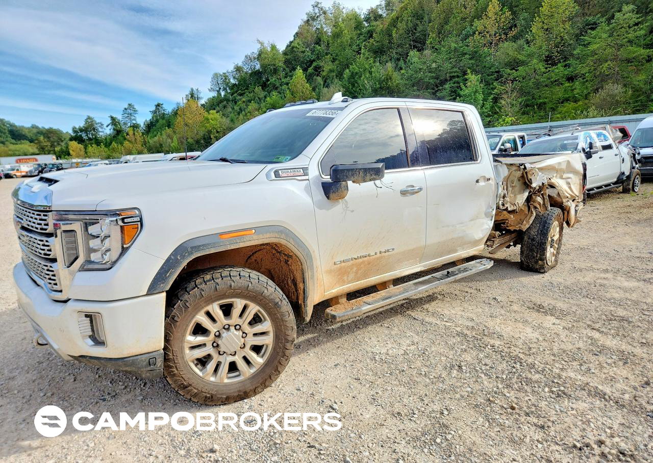 2023 Gmc Sierra K2500 Denali, daño Trasero, Copart lote 67778356