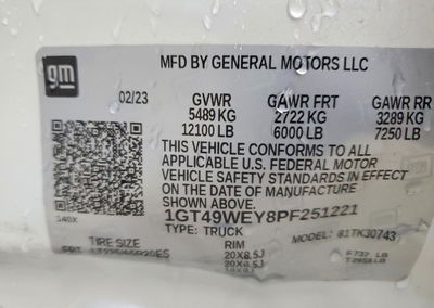 2023 Gmc Sierra K3500 Denali, uszkodzenie: Bok, Copart lot 68033926, zdjęcie 12 z 12