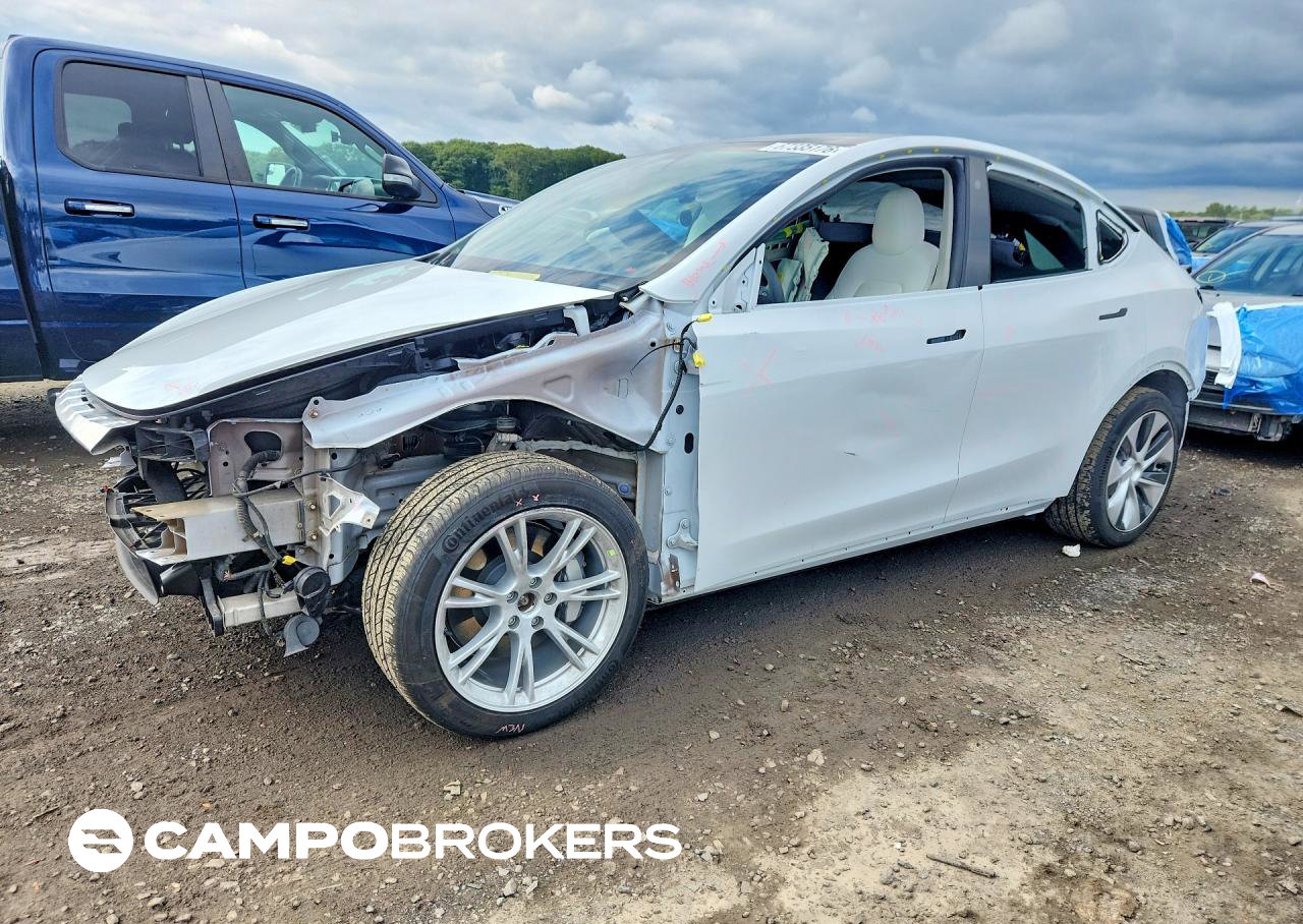 2022 Tesla Model Y, uszkodzenie: Przód, Copart lot 67335176