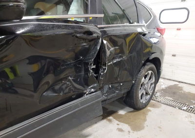 2019 Honda Cr-v Ex-l, Left Side damage, Iaai lot 43889800, photo 6 of 16