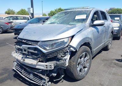 2019 Honda Cr-v Ex, daño Lateral derecho, Iaai lote 46012256, foto 2 de 18