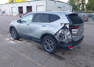 2022 Honda Cr-v Hybrid Ex, пошкодження: Лівий зад, Iaai лот 46104853, фото 3 з 19