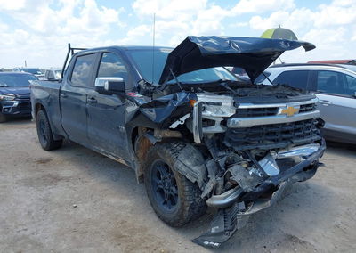 2023 Chevrolet Silverado 1500 4wd  Standard Bed Lt, пошкодження: Передня частина, Iaai лот 45802489