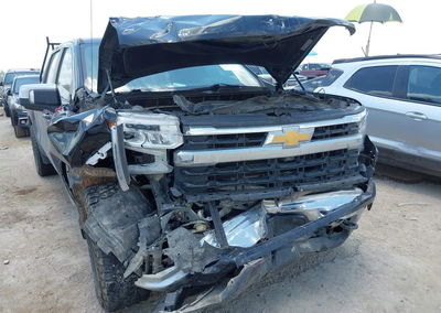 2023 Chevrolet Silverado 1500 4wd  Standard Bed Lt, пошкодження: Передня частина, Iaai лот 45802489, фото 6 з 16