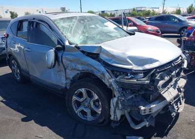 2019 Honda Cr-v Ex, daño Lateral derecho, Iaai lote 46012256, foto 6 de 18